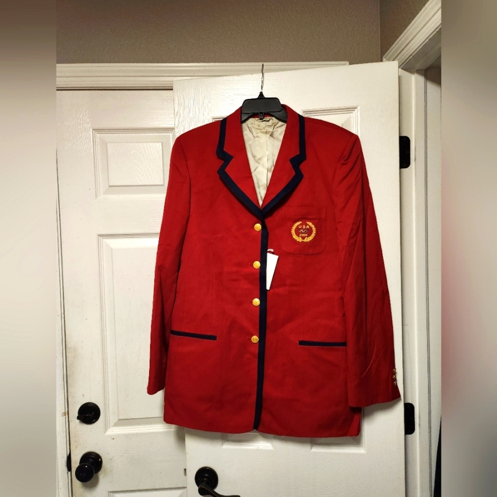 Bill Blass USA 2000 Olympics Women’s Blazer NWT size 12 XL